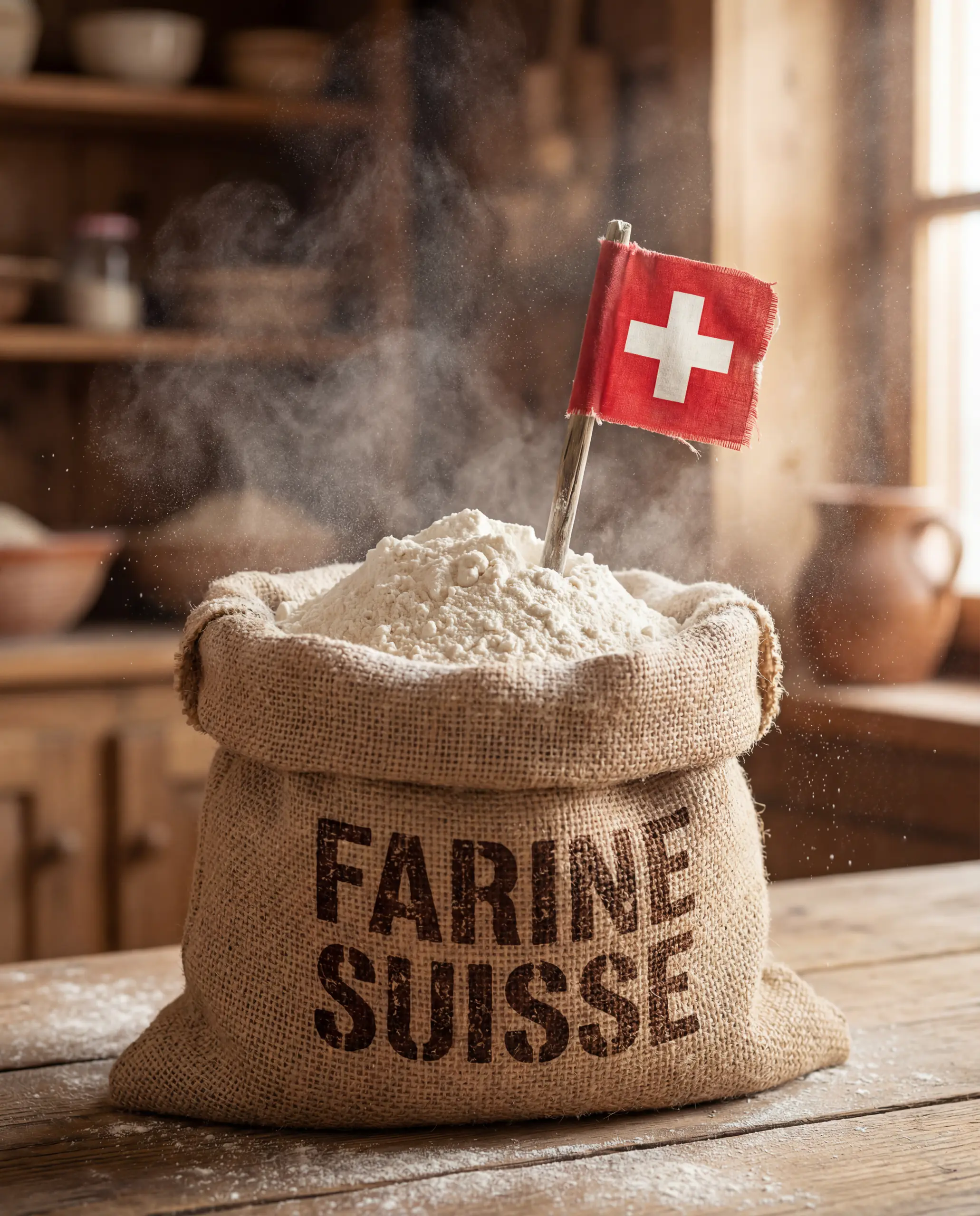 Farine suisse artisanale - ingrédients de qualité